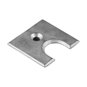 Tecnoseal 09411 Mercury Small Plate Anode for 4.5–7 HP