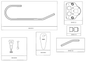 Lewmar 89400298 - Guardrail Kit Enguard Standard C/W Pod Mech STBD