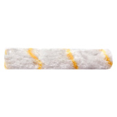 Paint Roller Perlon White with Yellow Stripe 15 cm (10 pcs)