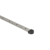 Barton 25040 - 25mm T Section Track – 2.4m, Aluminium Anodised
