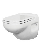 Vetus HATO110C - Wall Toilet 110V with Push Button Control
