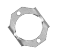 Tecnoseal ED0062500320-S Lombardini Saildrive Split Collar Adapter