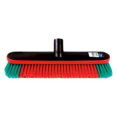 Vikan 475752 - Long Handled Scrubbing Brush + Bumper and Water Hole 35 cm