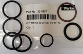 Parker 33-0857 Media Charge Kit for 9" × 35" Tank CMF-1200