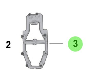 Bukh 00200-0T003 - Transom Fixture Tool for R210J and S270J Tool Kits