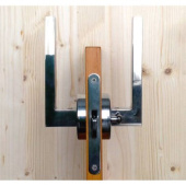 Plastimo 63632 - Mortise Locks For Sliding Door (Door Thickness 18/23mm)