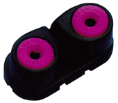 Allpa Nylon Ball Bearing Cam Cleat Without Eyestrap For Line Ø3-8mm, Hole Distance 26mm