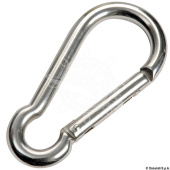 Osculati AISI 316 Stainless Steel Carabiners without Eyelet