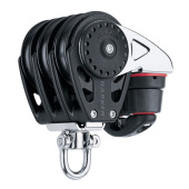 Harken HK2617 Carbo Triple Air Block 57 mm with Cam for Rope 10 mm