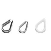 Plastimo Galvanised Steel Rope Thimbles – for Rope Ø5–30 mm