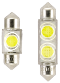 Allpa LED Bulb, Festoon Type, 12v, 0,98w, 38x10mm, Light Color: Warm White