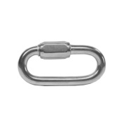 Belship 721905 - Stainless Steel AISI 316 Polished Quick Link With Lock 5mm (10 pcs)