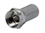 Scout F Male Connector for RG-6 Twist-On