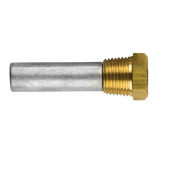 Tecnoseal 02044T - Cummins Pencil Anode Ø 16 L.50 Complete With Brass Plug Th. 1/2''bspt