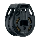 Harken 3386 - 57mm Black Magic 2-Sheave Aluminum Loop Block