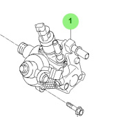 Bukh 33100-2F600 - High-Pressure Fuel Pump Assembly for R210J Engines