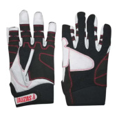 Lalizas 71696 - Gloves Amara 2 Fingers Cut Grey/Black Size XL