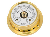 Talamex Series 125 Brass Baro-/Thermo-/Hygrometer 100mm