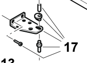 Isotherm SBE00146AA – Middle Right-Hand (RH) Hinge for Cruise CR195 Fridge/Freezer