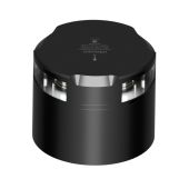 Lopolight 201-021-B-CD - Navigation Light 3NM Masthead/360° White, Black W/Conn & Alu-Base CD