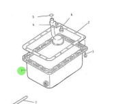 Nanni Diesel 970307834 - Oil Pan Assembly for 3.75HE Engines