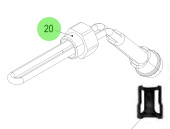 Steyr 2180393-0 - 42 V 300 W Engine Block Heating Device