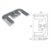 Bukh PRO L8143012 - Anode F/MERCRUISER EngineS