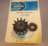 Jabsco 90015-0001 - Service Kit For 1673-0001 & 1673-1001, c/w Seal, O-Ring / Gasket, & Impeller (Neoprene)