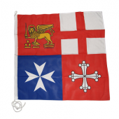 Naval Jack Of The Italian Republic 80X80 cm