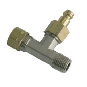 SeaStar HF5521 - Bleeder Tee Vertical 3/8" Tube (Pack of 2)