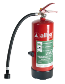 Allpa Ecocold Spray Foam Extuinguisher 6L, Ø160mm, H=415mm (560mm Incl. Handle) (Fire Class A+B+F)