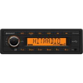 VDO TR7411U-OR - Continental 12V Radio RDS USB MP3 WMA Orange Backlight