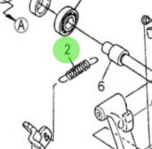 Nanni Diesel 970302875 - Governor Spring for Speed Regulator