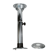 Allpa 'Twist Lock' Table Pedestal W/Post, Base & Plug Cover