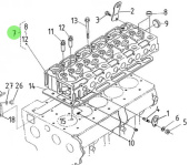 Nanni Diesel 970310421 - Complete Cylinder Head for 5.250TDI Engines