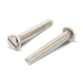  DIN 85 - A4 M 6X40 - VMTCF Slotted Domed Head Metal Screw