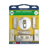 Tecnoseal KITVERADO6 - Mercury Anode Kit Verado 6 Zinc With Hardware