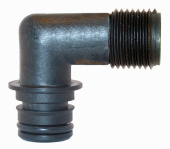 Jabsco 30655-1000 - 2 x Angled Hose Tail 1/2" BSP Male Thread