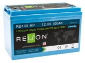 RELiON RB100-HP - Battery Lithium LiFePO4 12.8V 100Ah High Power