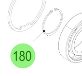 Steyr 3933350-0 - Retaining Ring for Shaft DIN 471 45x1.75 Blank