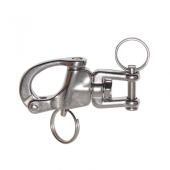 AISI 316 Snap Shackles With Swivel Fork 83 mm