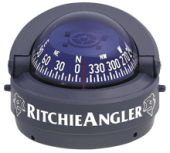 Ritchie Compass 'Explorer RA-93' 12V, Binnacle Mount Compass, Dial Ø69,9mm/5° Ritchie Angler