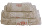 Marine Business Ibiza Beach Towel Beige Towel Set (33x50; 50x100; 70x140cm)