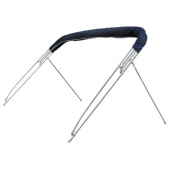 Plastimo P200501 - Tessilmare Support Pole Alu Black (X2) Onyx