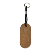 Hollex Floating Keychain with Cork Block 4x9 cm