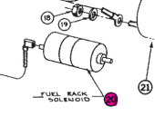 Northern Lights 185206192 - Stop Solenoid 12 Volt