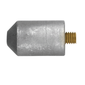 Tecnoseal 823661 Volvo Penta Pencil Anode Ø26 x 44 mm for Engine Cooler with Optional Brass Plug