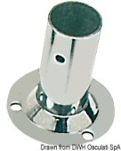 Osculati AISI 316 Round Pulpit Plate Base