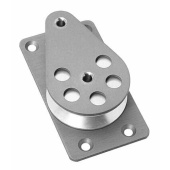 Barton 91750 – Aluminium Cheek Block 63mm, Plain Bearing, Ø63mm Sheave, Max Rope 16mm