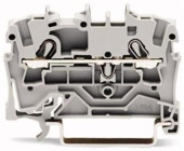 Wago Connection Clamp 2-Wire Gray 4.0mm²